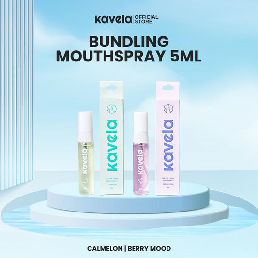 Flavor Fresh Bundle 2 Mouth Spray 5ml : Berry Mood dan Calmelon